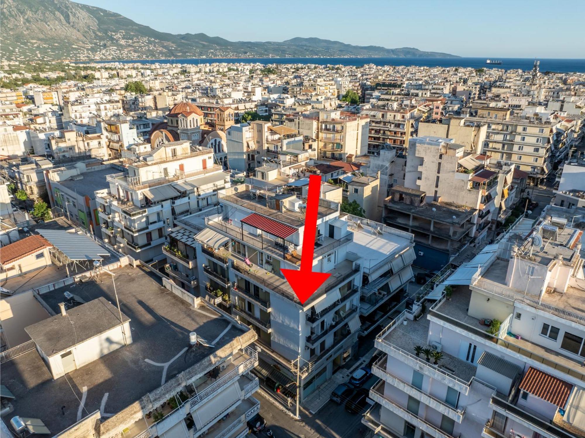 Central Escape Apartman Kalamáta Kültér fotó